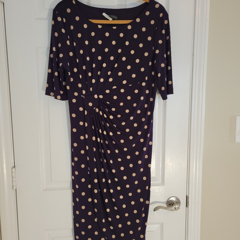 Connected Apparel elbow sleeved sheath dress